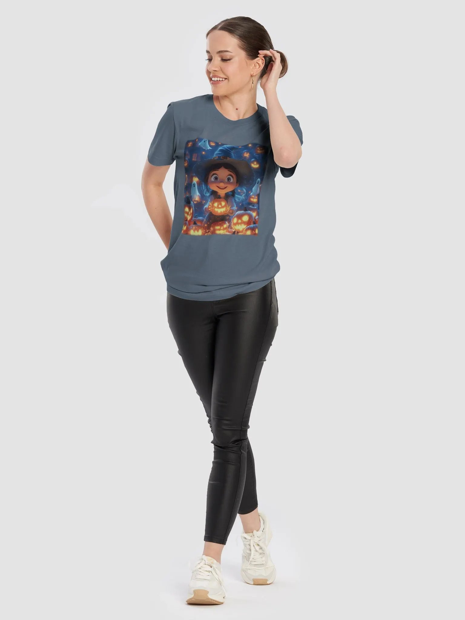 Halloween #15, witch, pumpkins & ghosts product image (24)