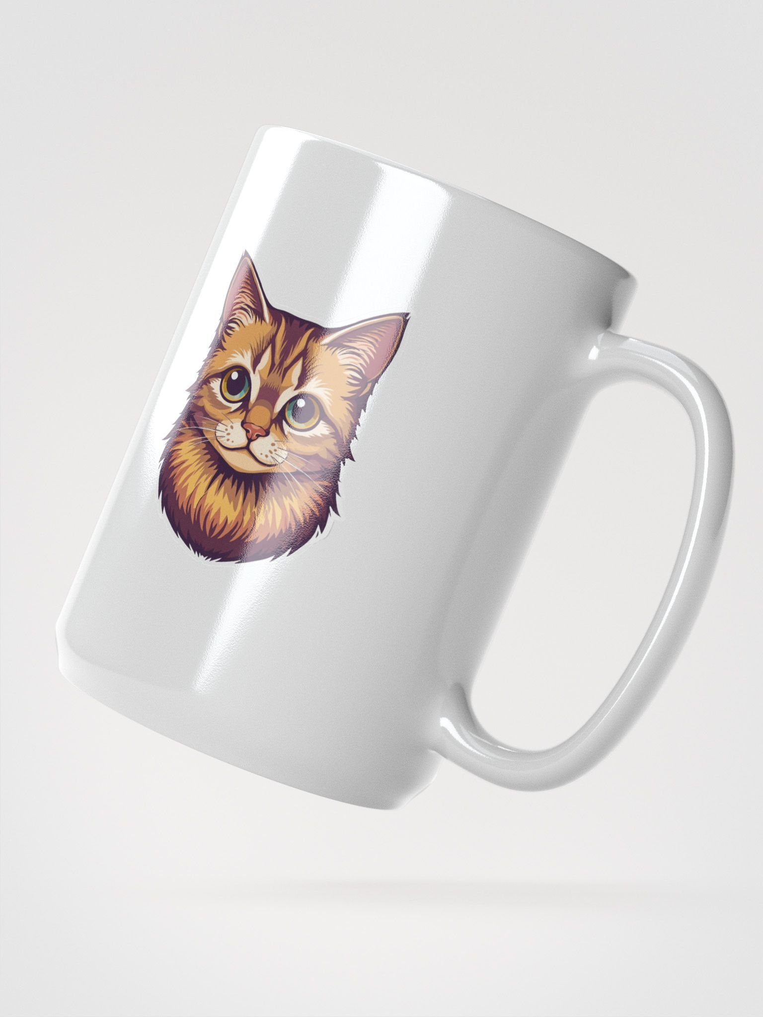 Vibrant Cat Eyes Mug product image (3)