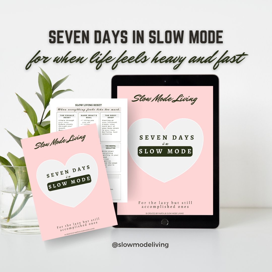 Seven Days in Slow Mode product image (1)