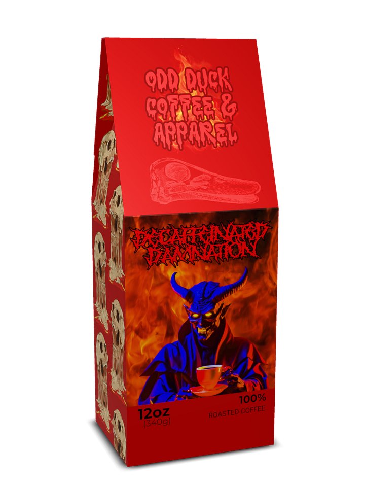 Odd Duck Decaffeinated Damnation Coffee and Tumblers product image (1)
