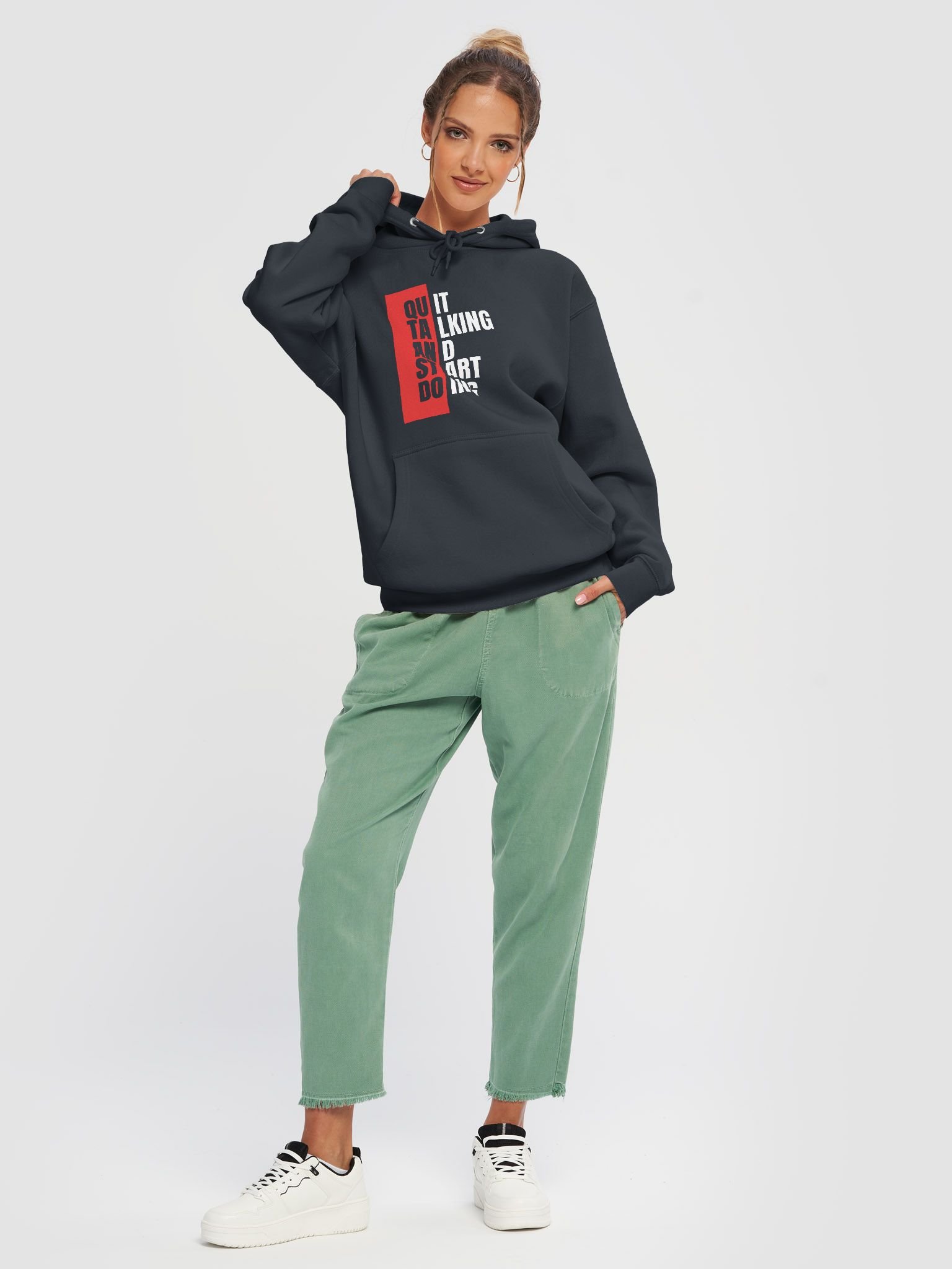 Quit Talking, Start Doing Hoodie product image (21)