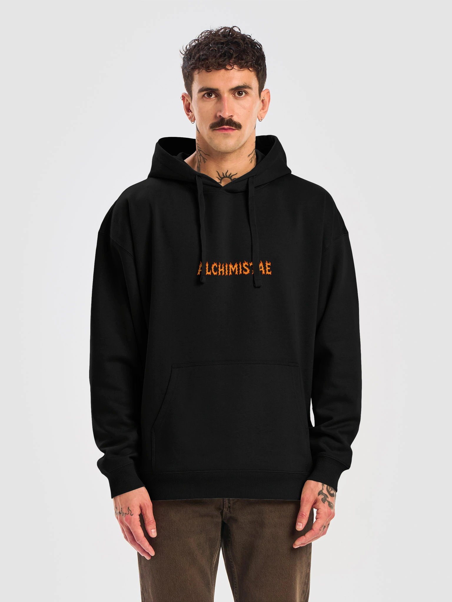 Hoodie relaxed Coton Bio Poids Lourd mixte - PUTREFACTIO product image (5)