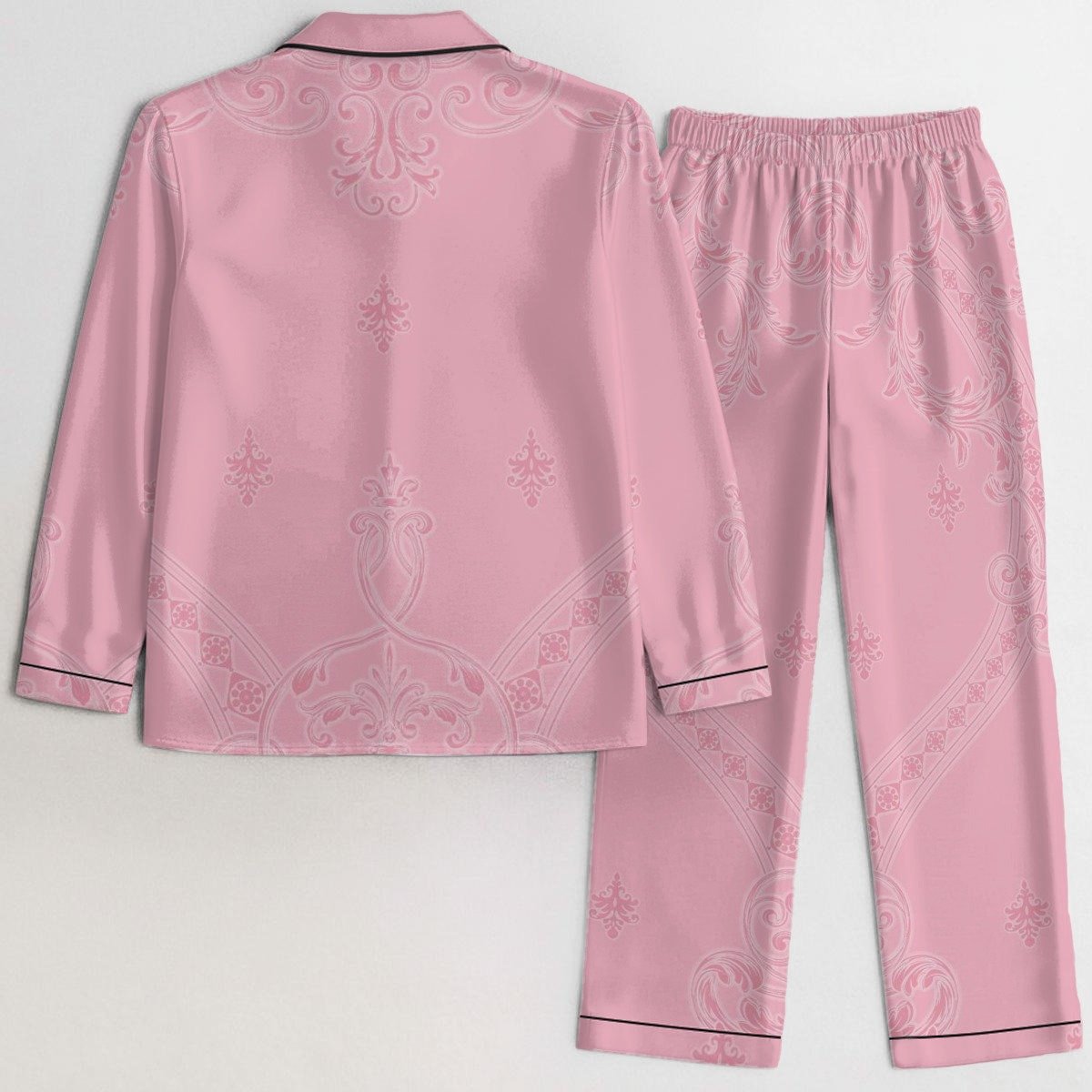 Blush Elegance Satin Pajama Set product image (2)