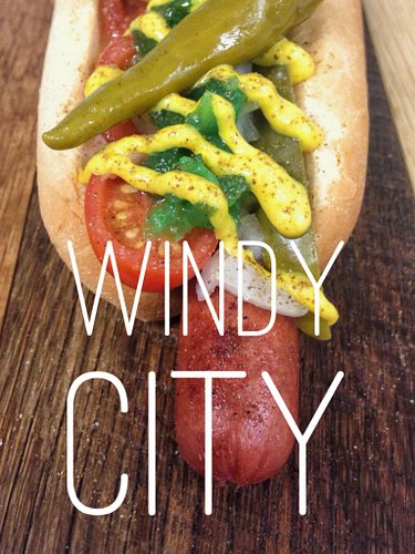 Of course we have a Chicago dog! #steamieweenie #windycity