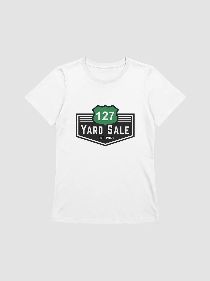 127 Yard Sale (2025) Vintage - Bella+Canvas Women's Supersoft Relaxed-fit T-Shirt - White product image (1)