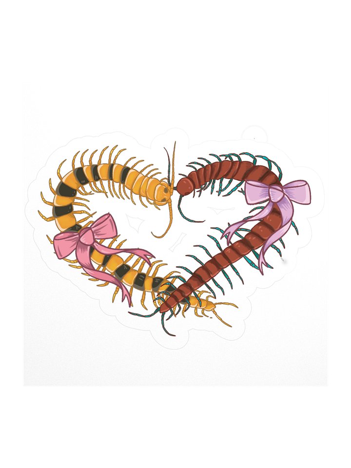 centipedes <3 sticker product image (3)
