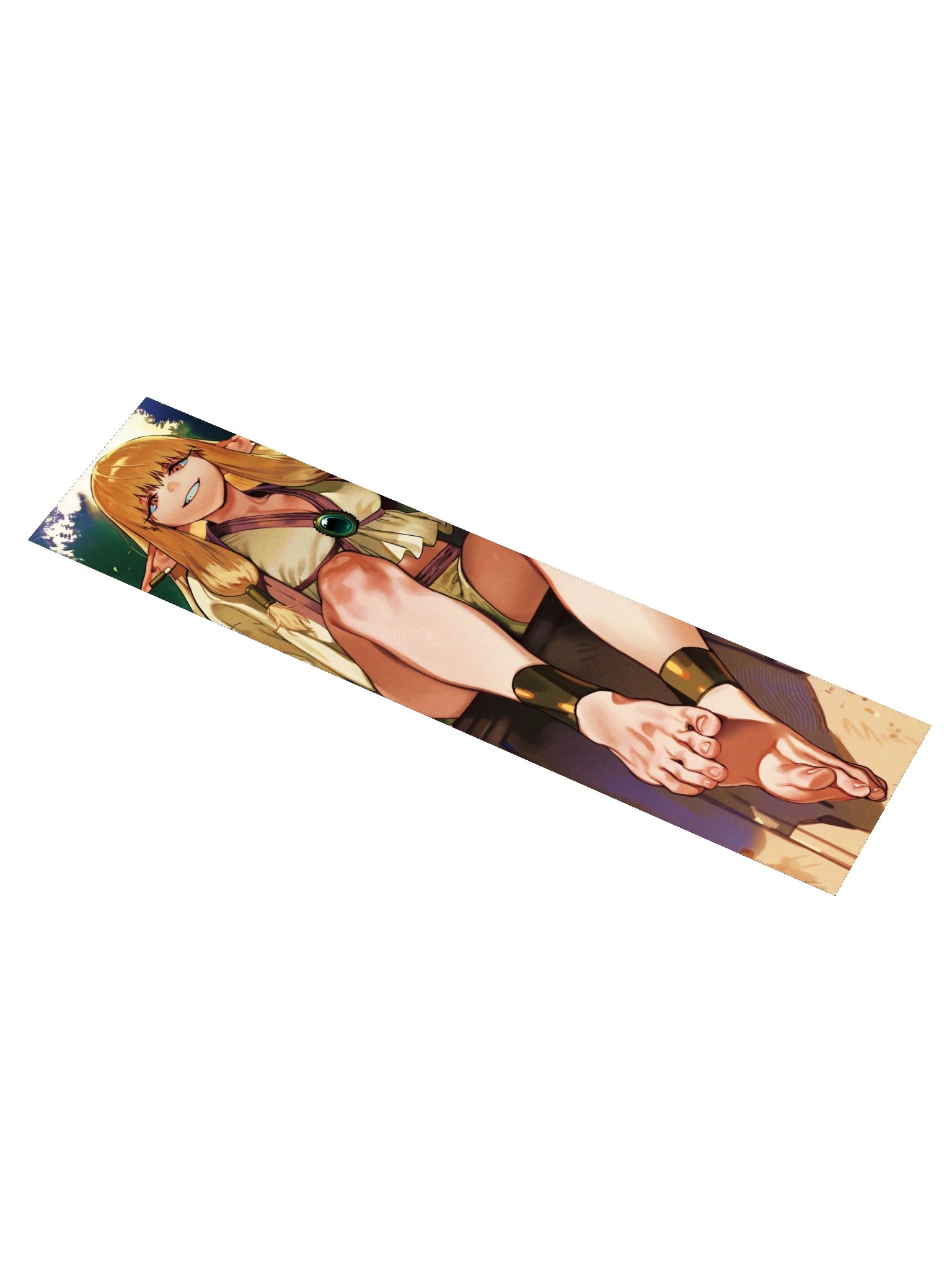 Blonde Forest Elf Leg Long Sticker product image (1)