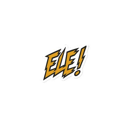 ELE! Die-Cut Magnet