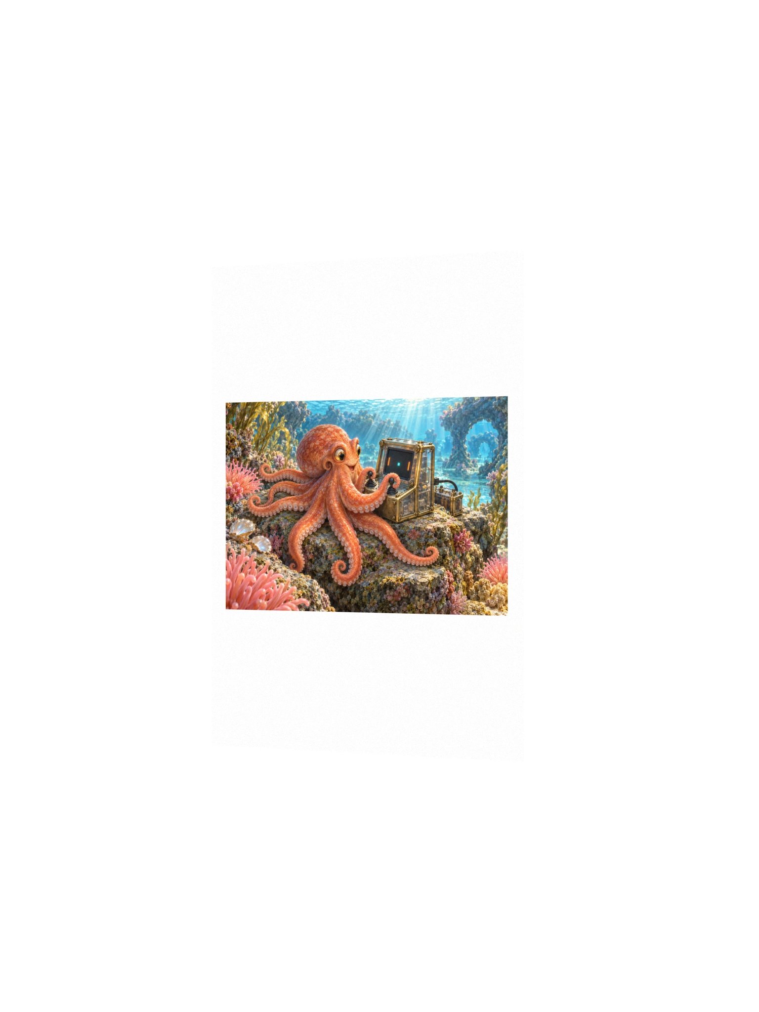 Reef Arcade Small Art Print product image (2)