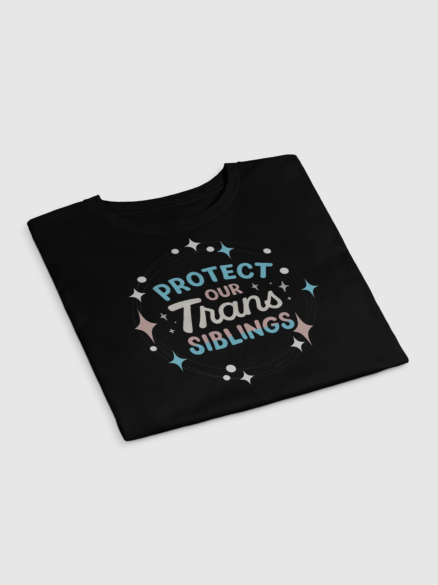 Trans Siblings Protection Circle Crop Top product image (3)