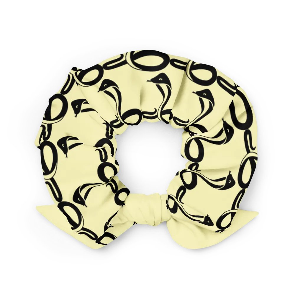 Cobra Chic All-Over Print Scrunchie product image (2)