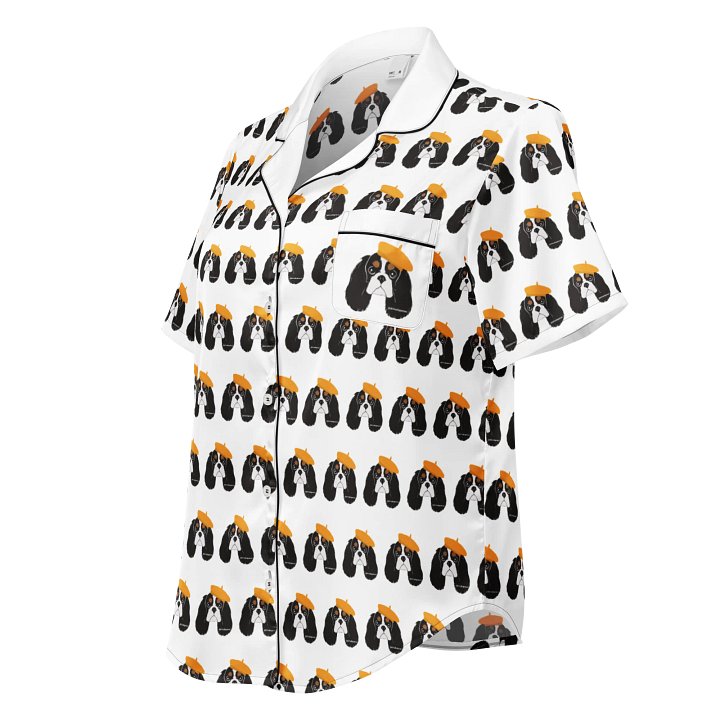 Beret Dog Silky Pajama Top product image (1)