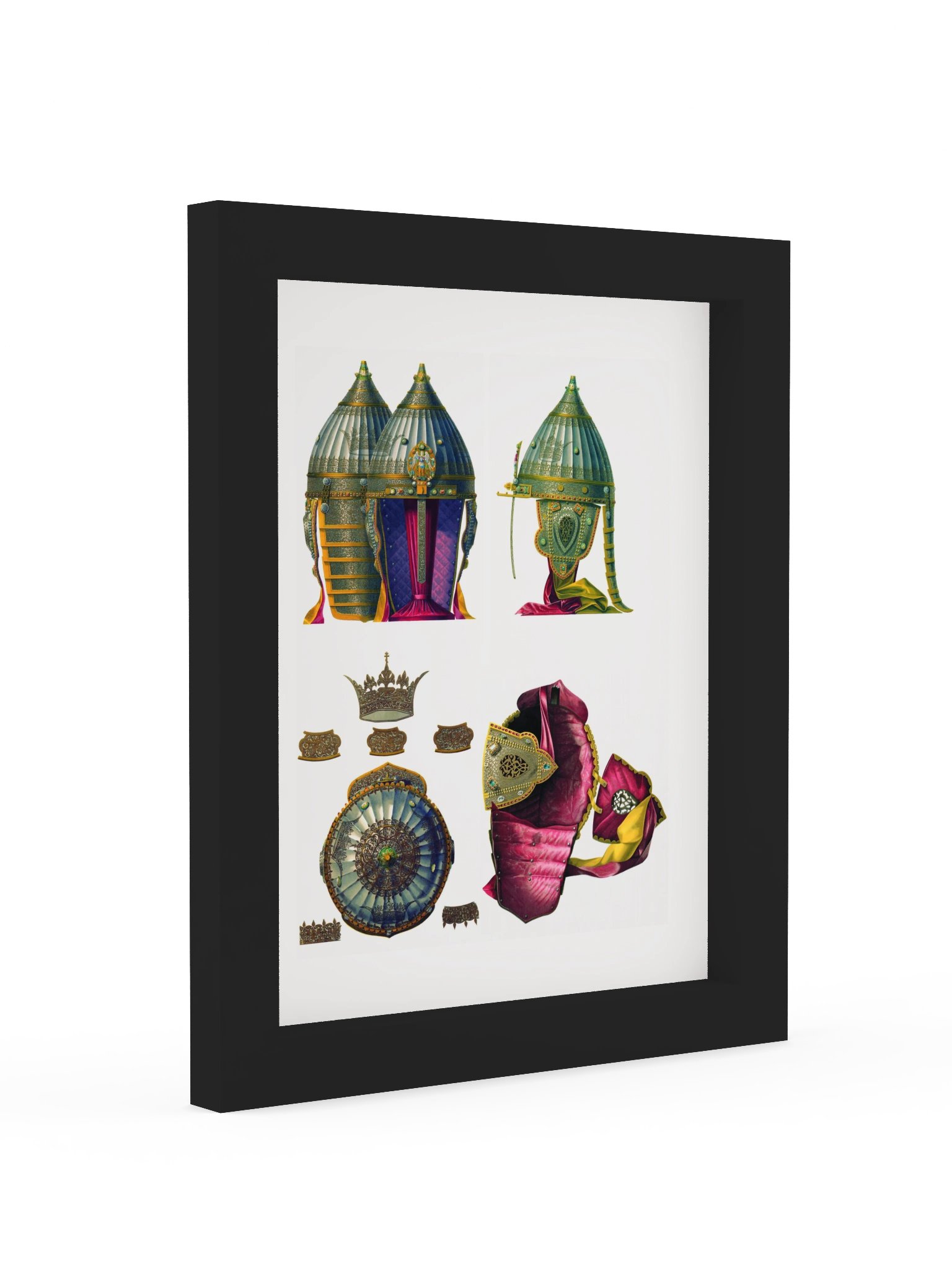Saint Alexander Nevsky Helmet Framed Print product image (41)