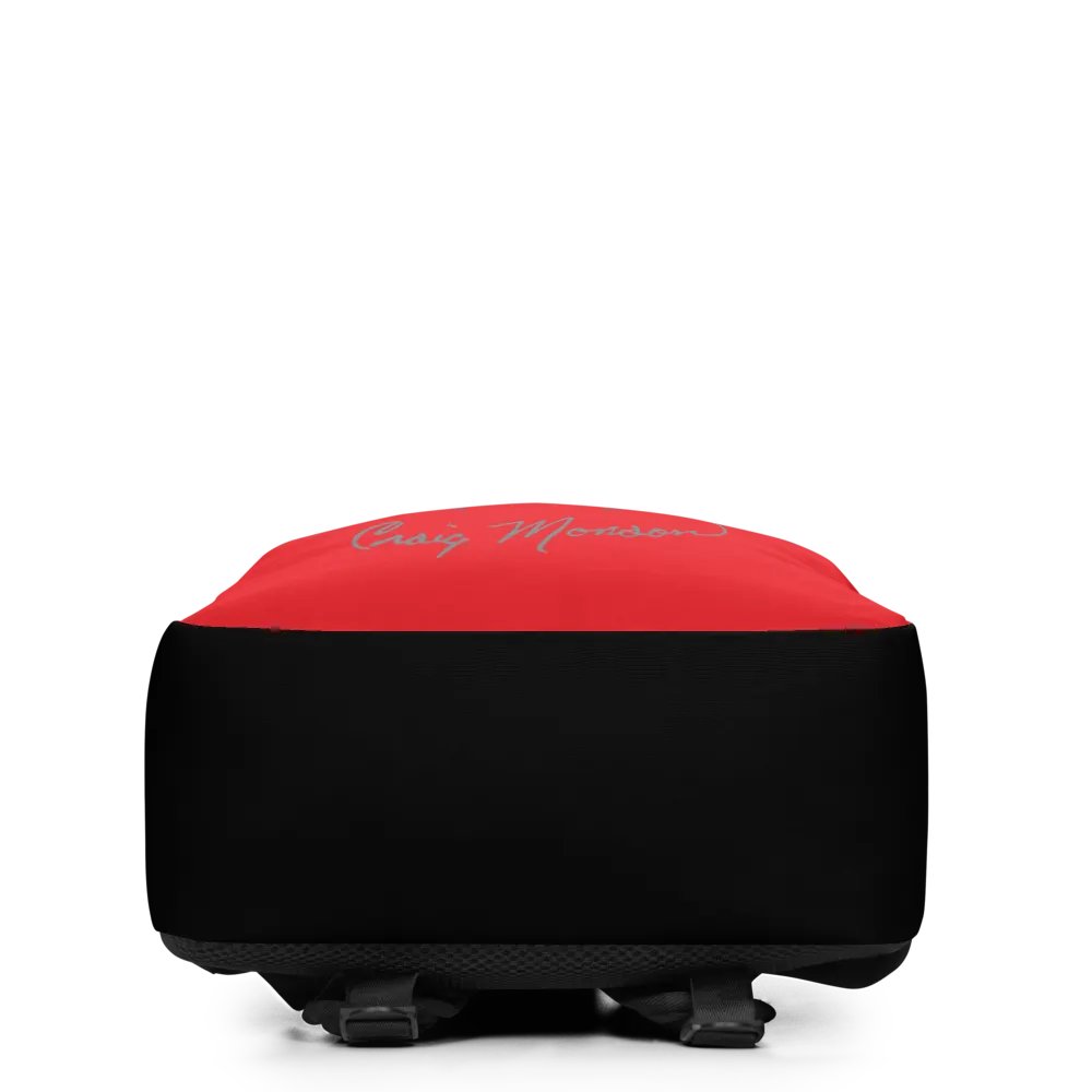 Craig Monson Barbell Signature Series Backpack (Red) product image (4)
