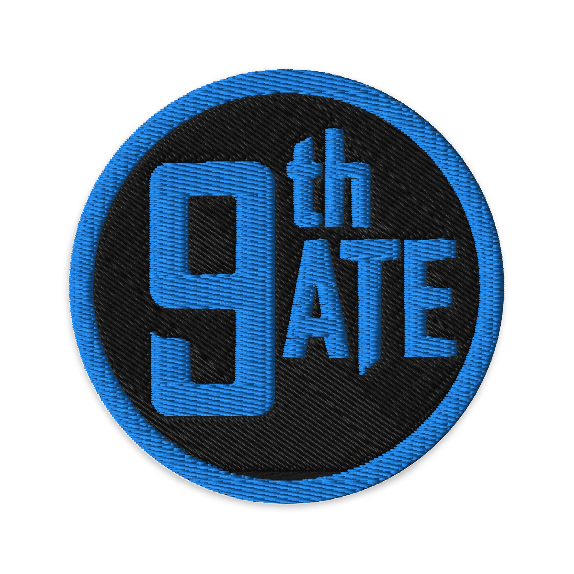 ROUND PATCH - Blue product image (1)