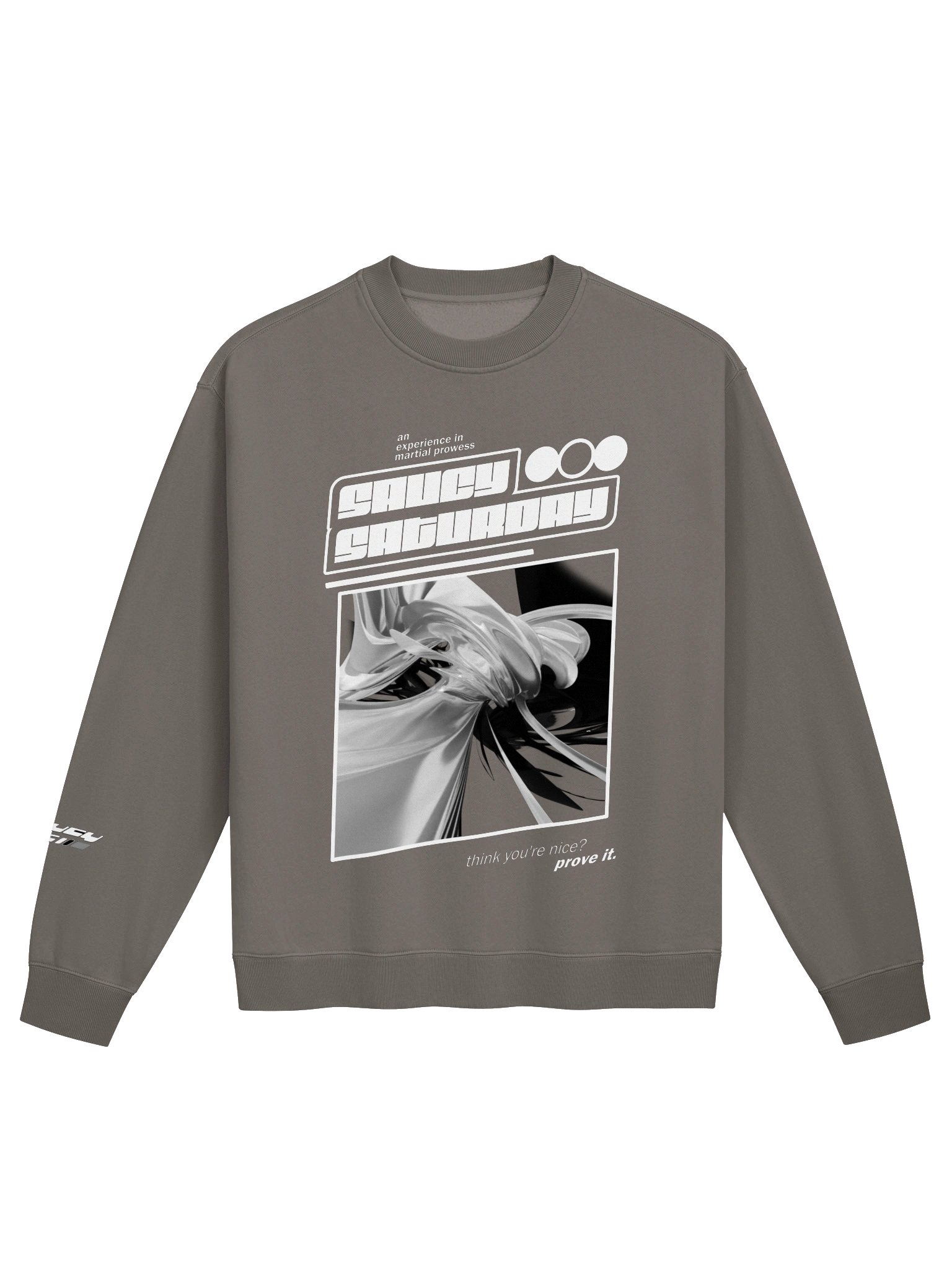 Saucy Rave Dojo Relax Faded Crew product image (5)