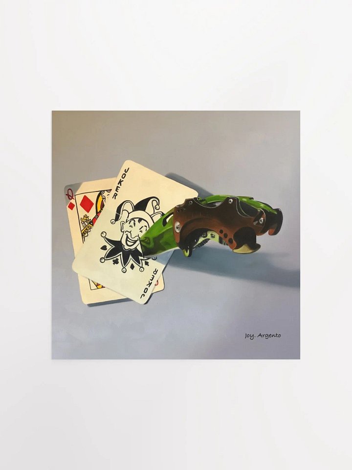 Jack Knife in the Cards Print product image (1)