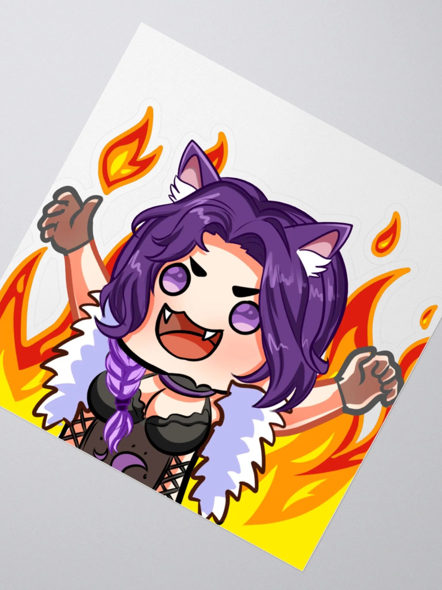 Alpha_Wolf_Luna Gremlin Sticker product image (4)