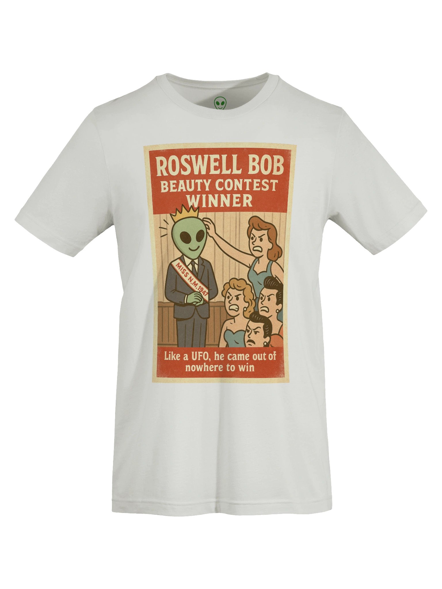 1947 UFO Beauty Contest Winner Roswell Aliens Retro Concert Tee Fit Unisex T-Shirt product image (55)