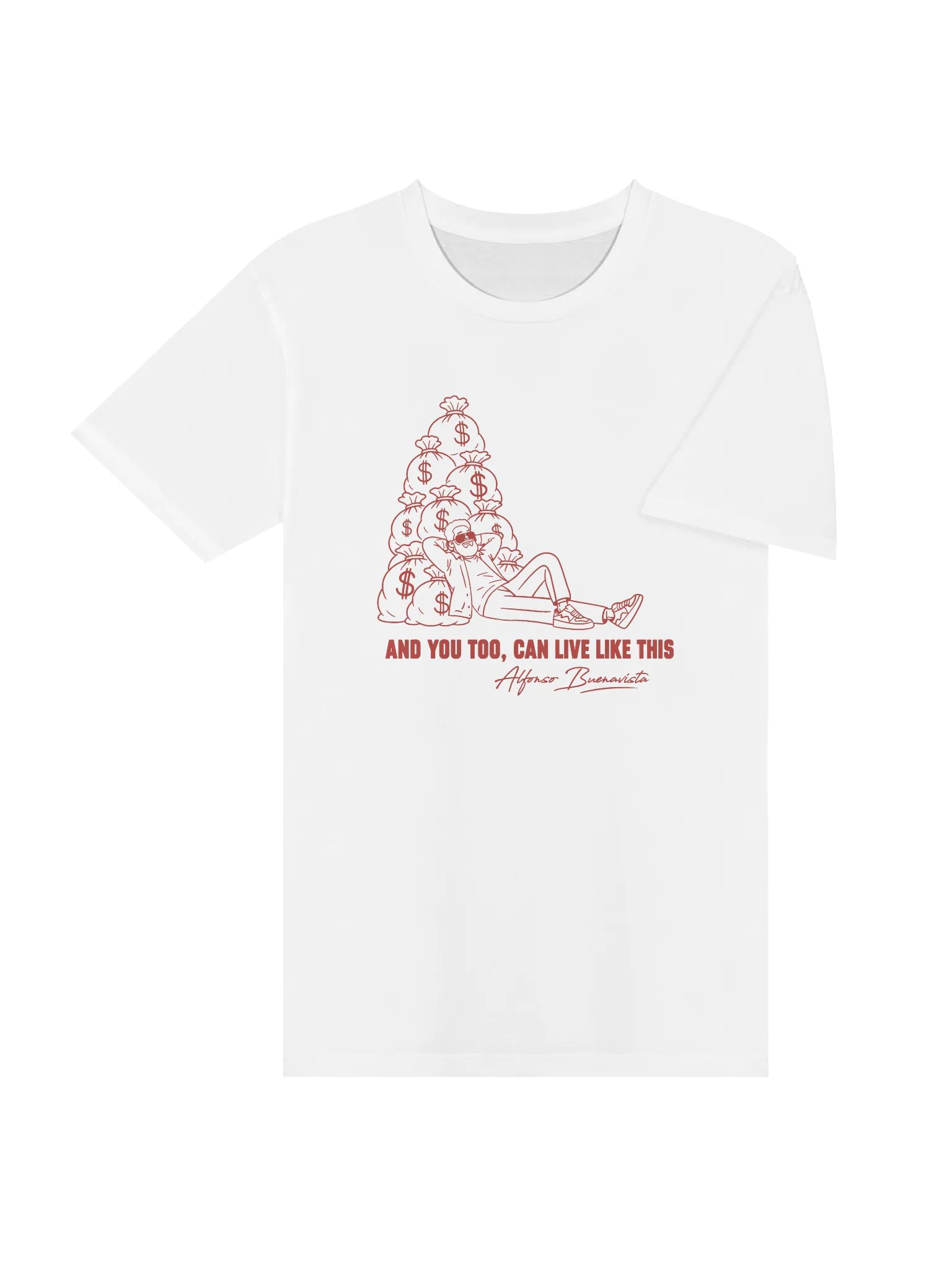 Alfonso Buenavista Tee — White product image (3)