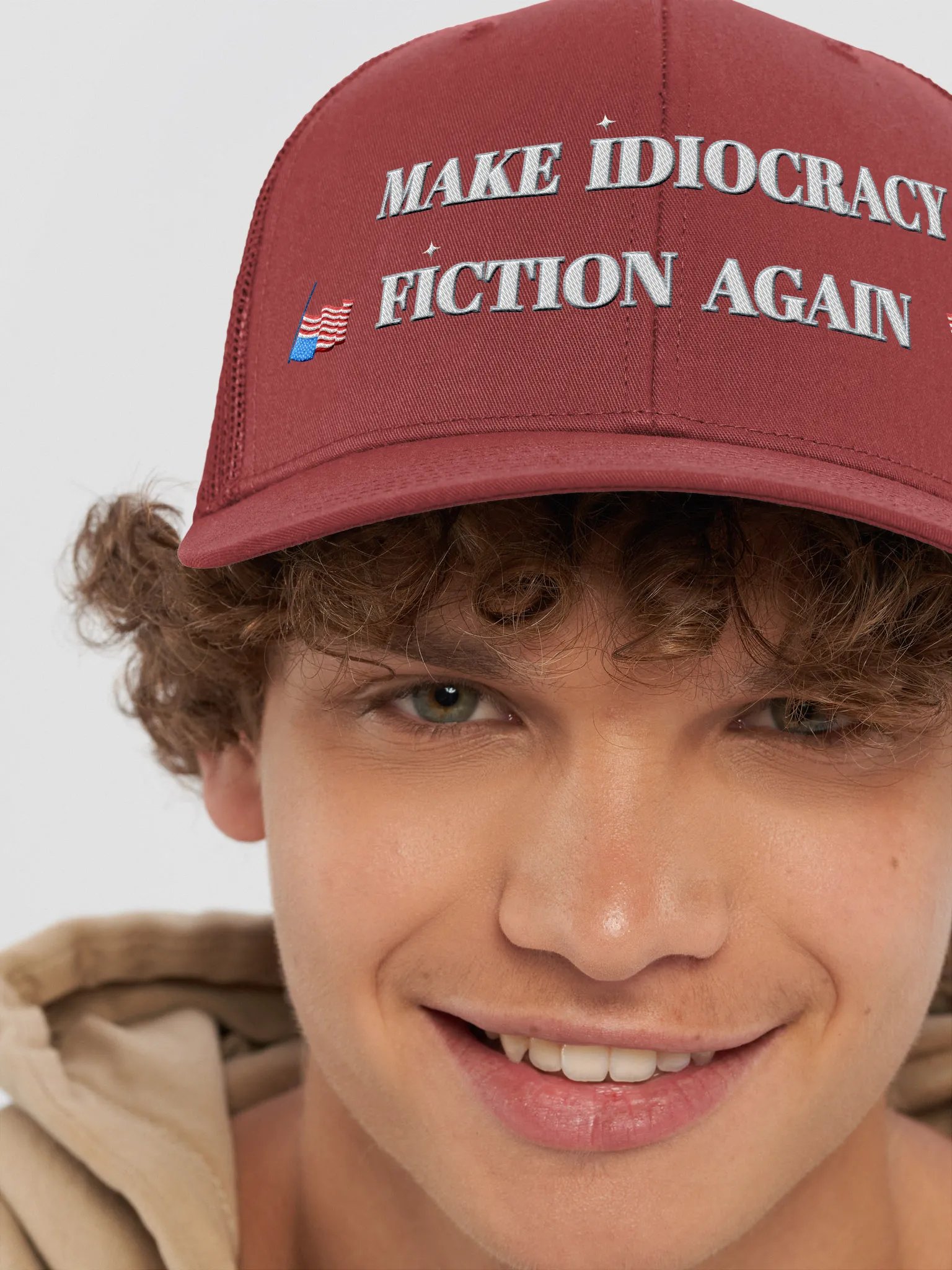 Make Idiocracy Fiction Again Hat - Style J product image (8)