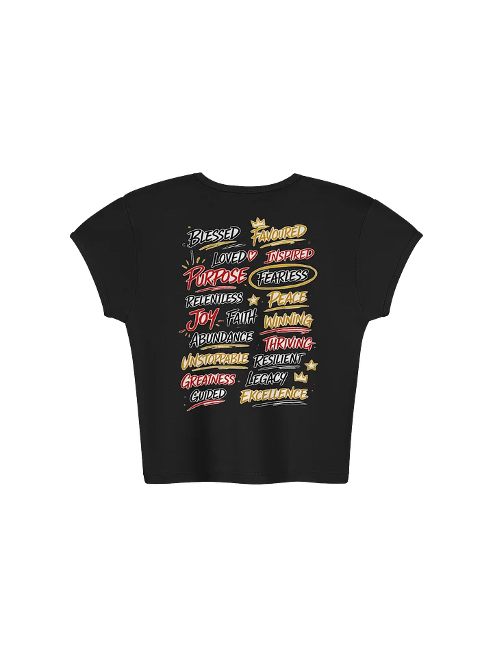 Exclusive Woman's Grateful Queen Crop Top product image (8)