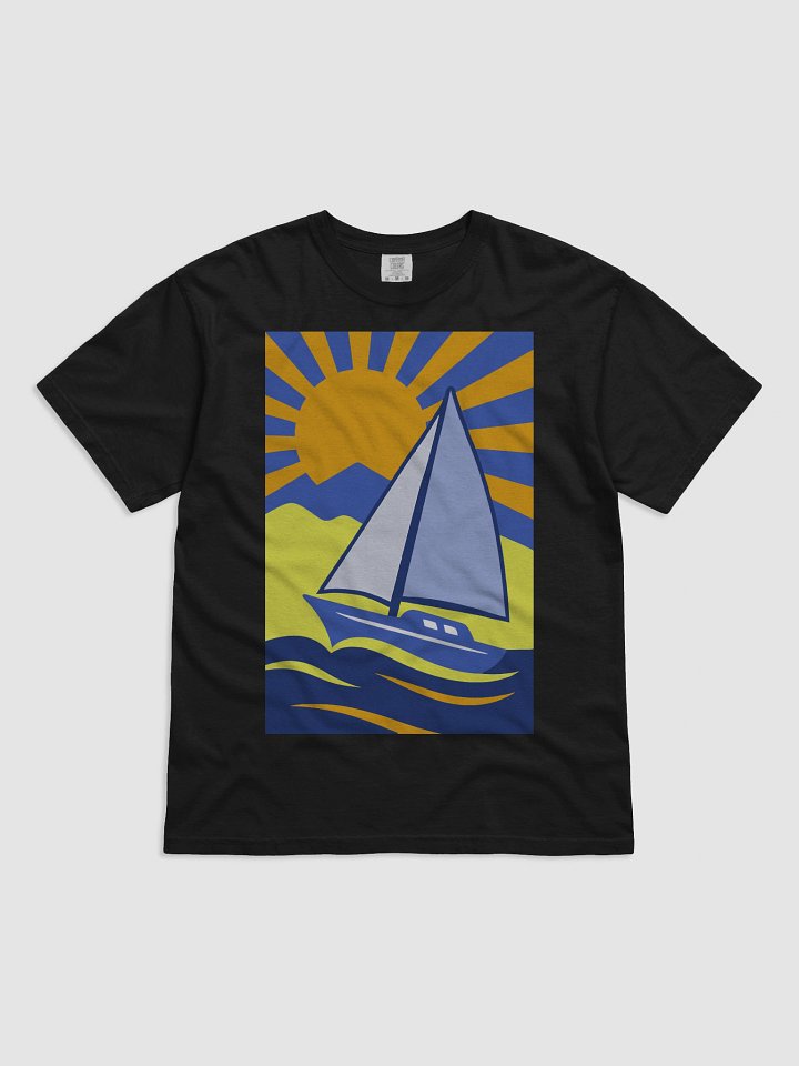 Sailboat Sunset Serenity T-Shirt product image (6)