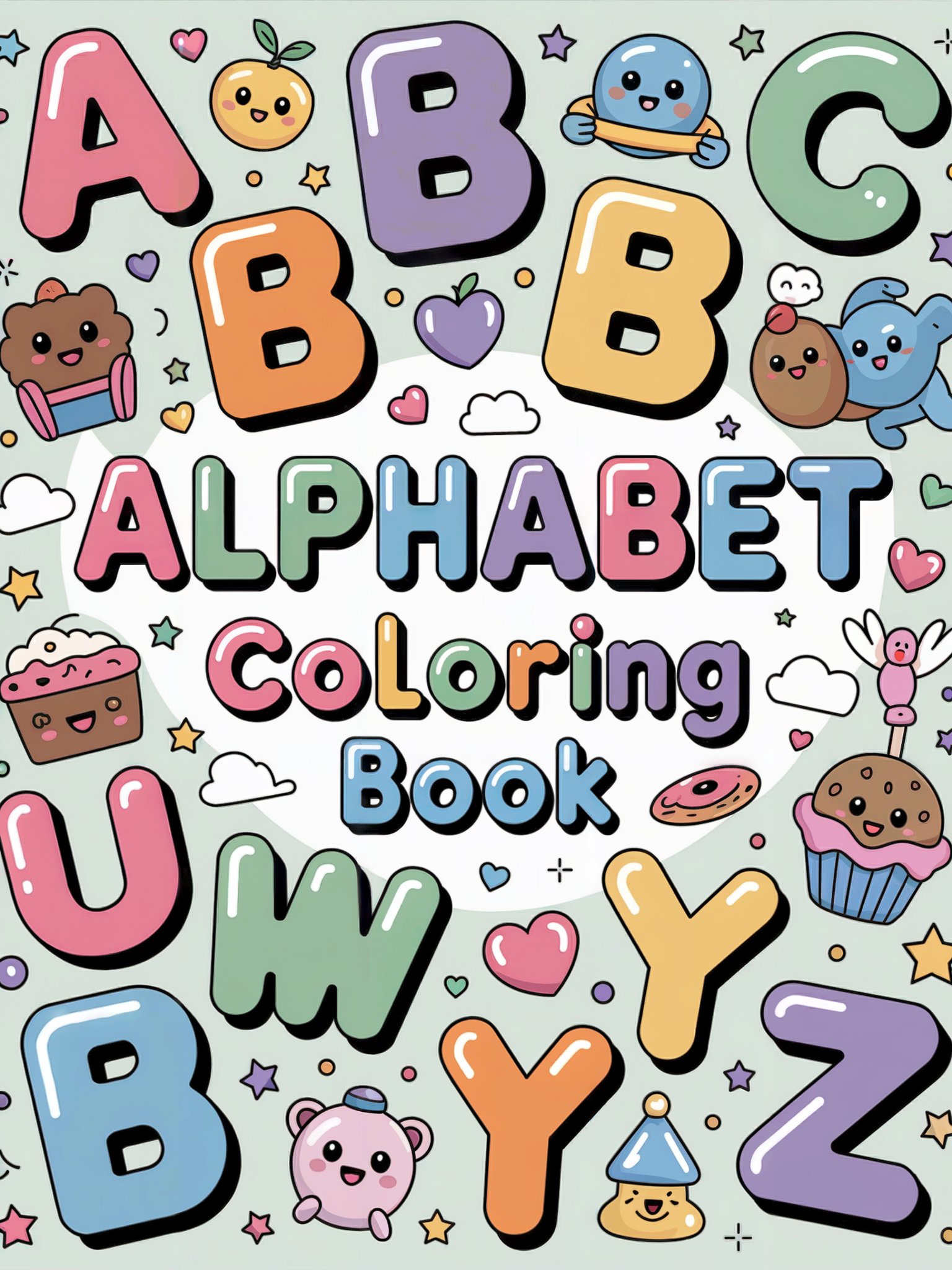 Alphabet Coloring Book – Learn and Color the ABCs! product image (1)