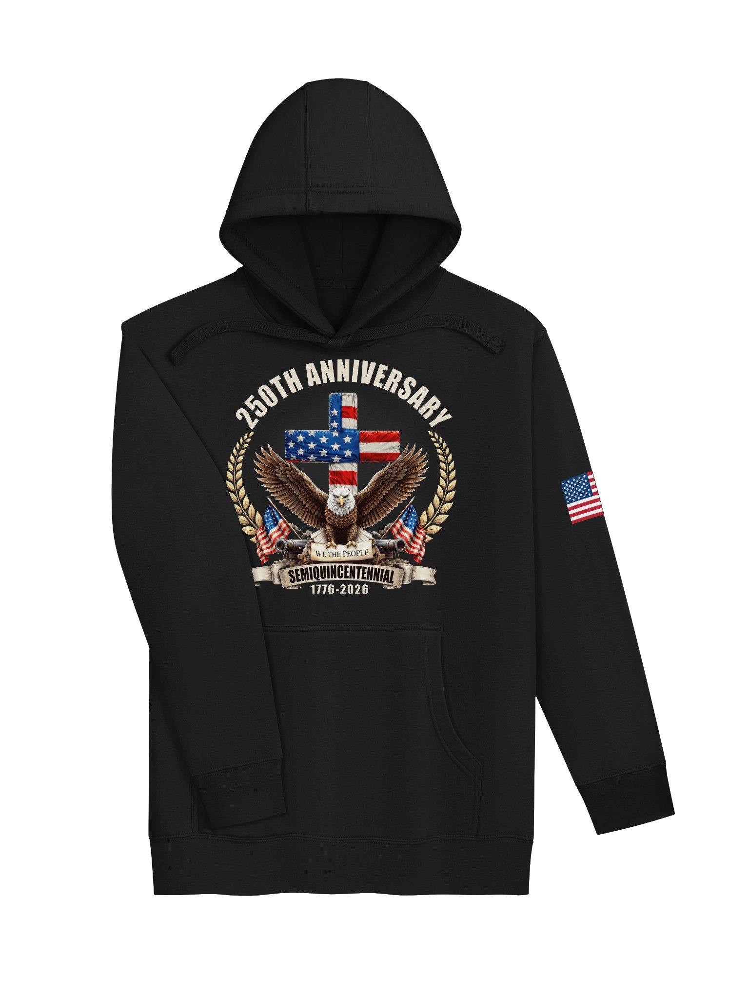 Patriotic USA 250th Anniversary - Hoodie (Unisex) product image (3)