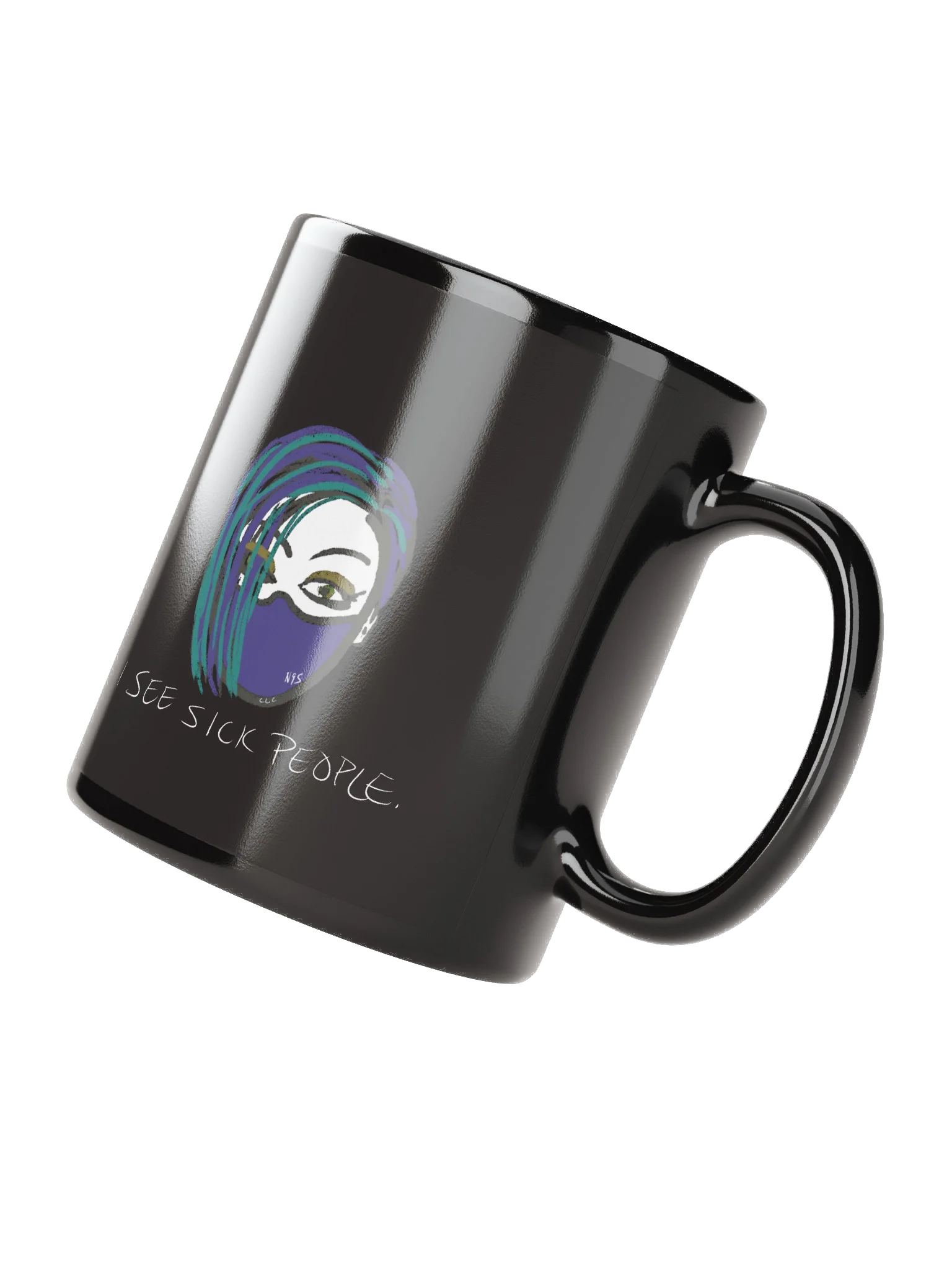I See Sick People mug product image (2)