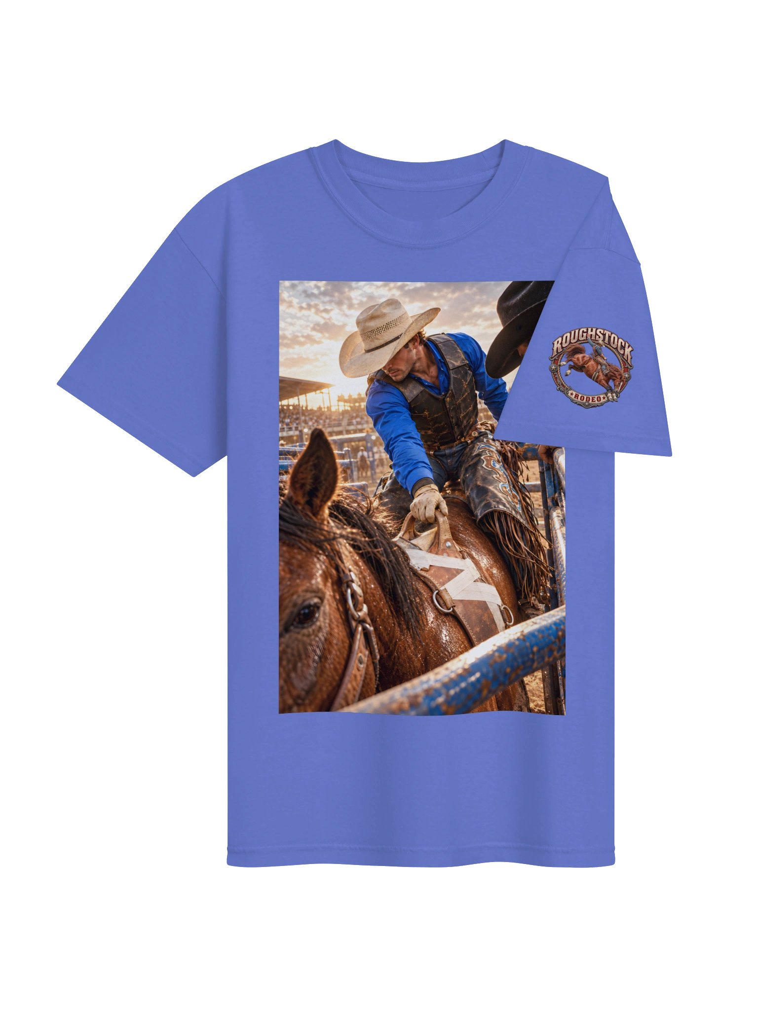 Bareback Bronc Chute to Pickup T-Shirt | ROUGHSTOCK RODEO™ product image (132)