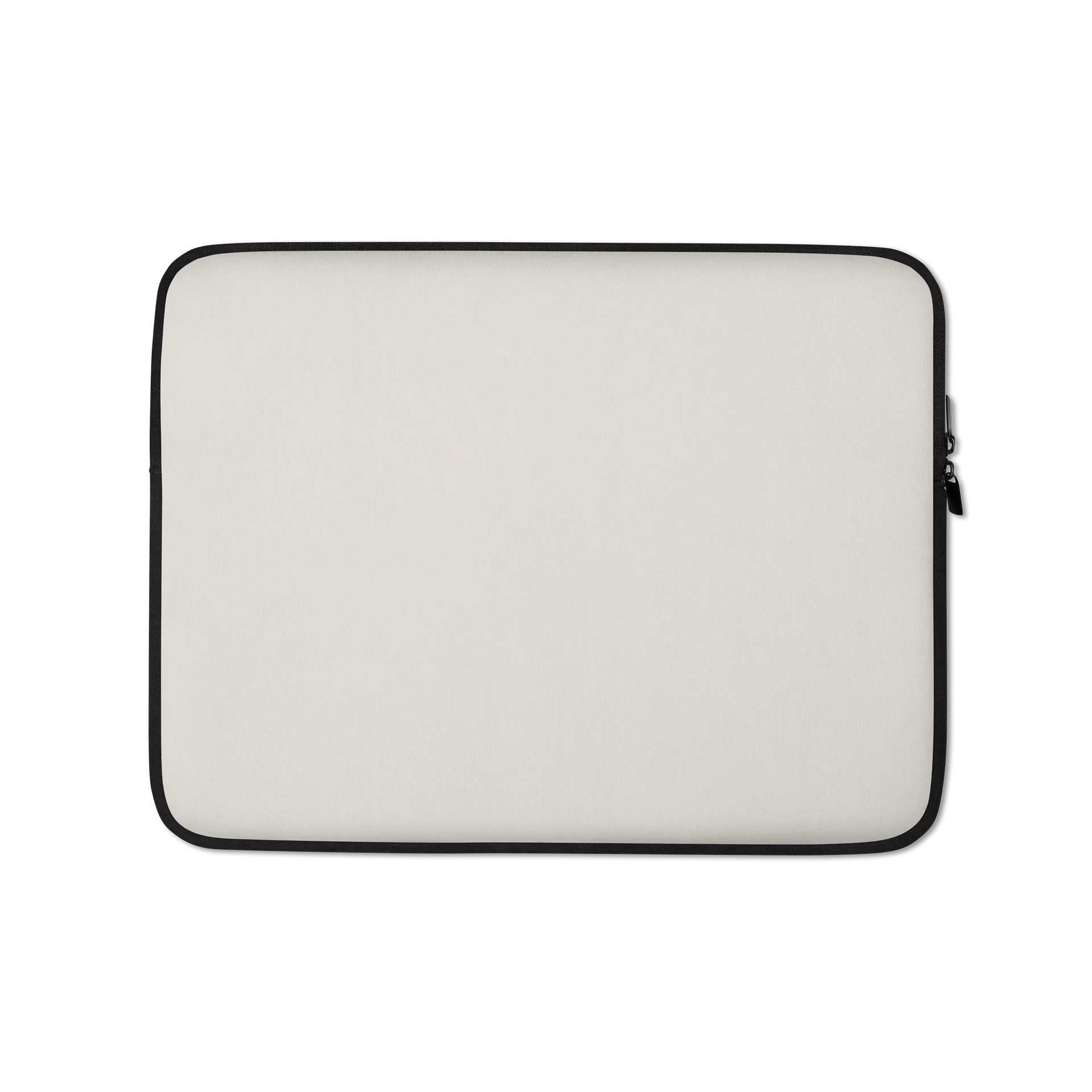 Minimalist Beige Laptop Sleeve product image (2)