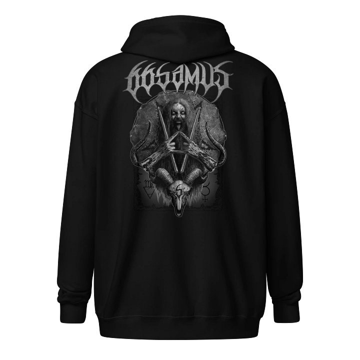 Drum Demon zip hoodie product image (1)