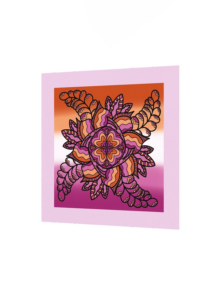 Lesbian Pride! Art Print product image (4)