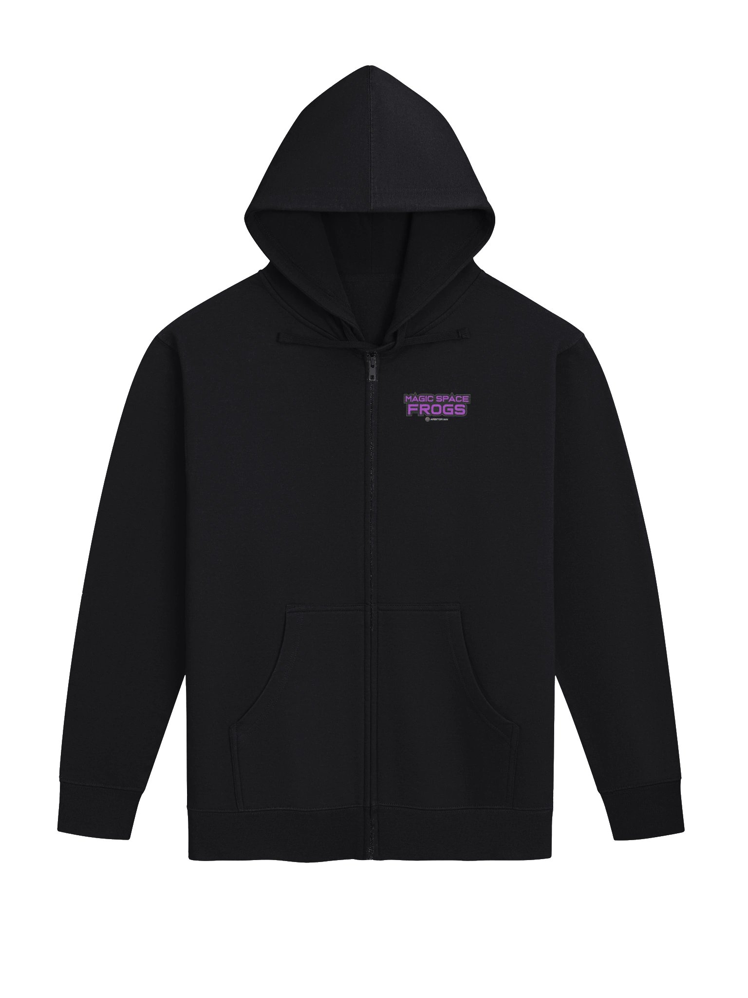 MAGIC SPACE FROGS Zip-through Hoodie product image (2)