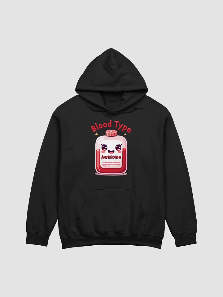 Awesome Blood Type Cartoon Hoodie product image (6)