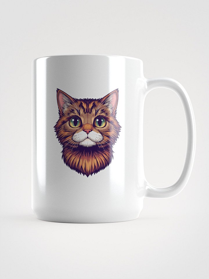 Whiskered Dream White Glossy Mug product image (2)