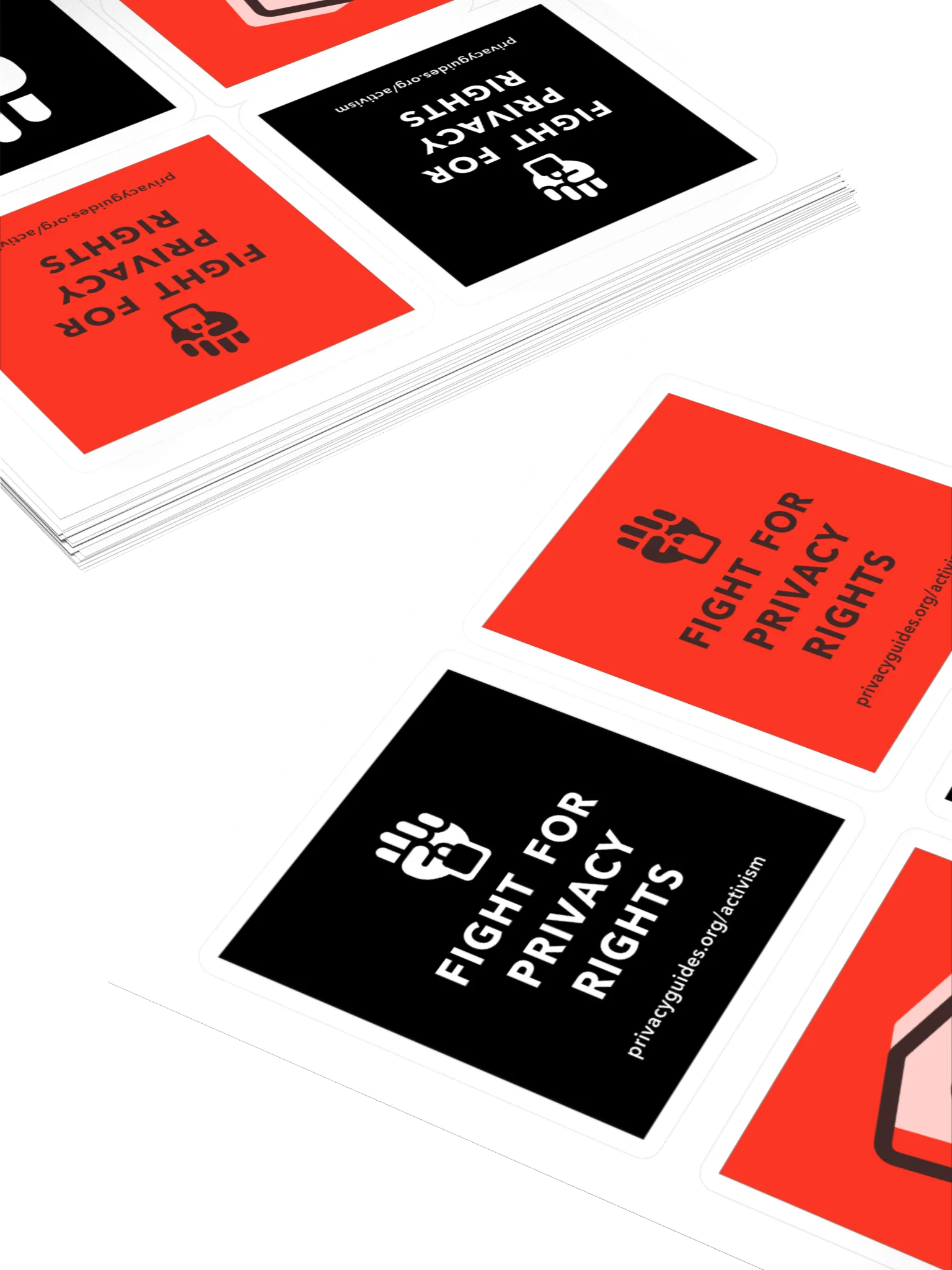 Fight for Privacy Rights - Sticker Sheet product image (4)