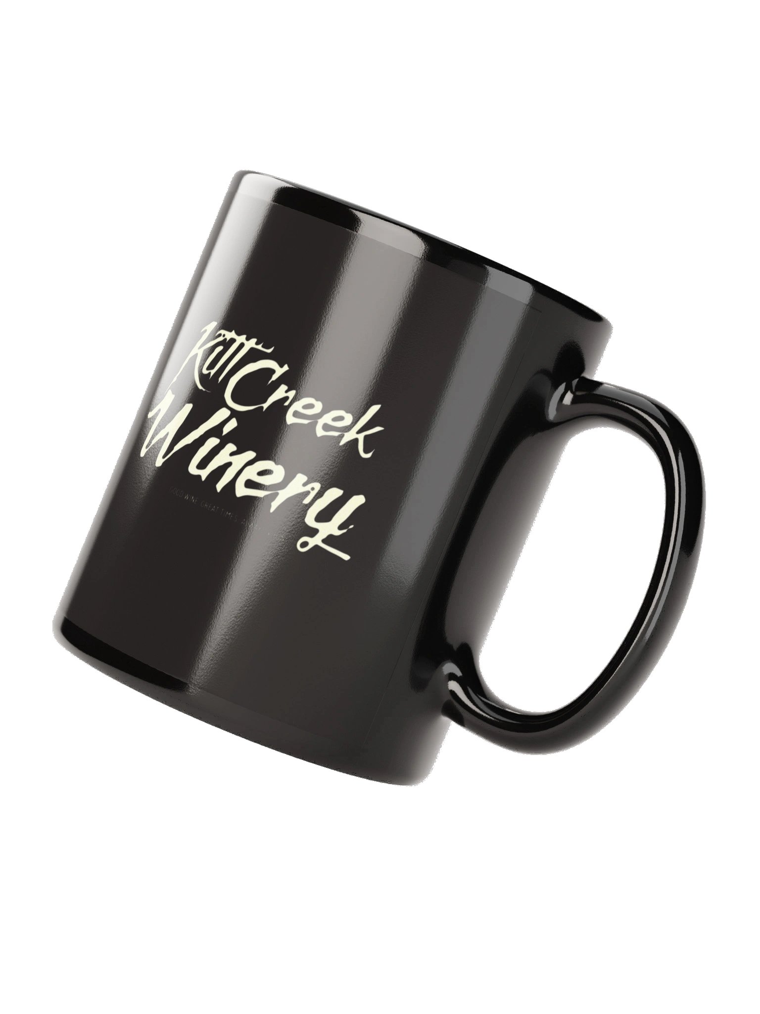 Kitt Creek Winery Vibin’ Black & Cream Mug product image (4)