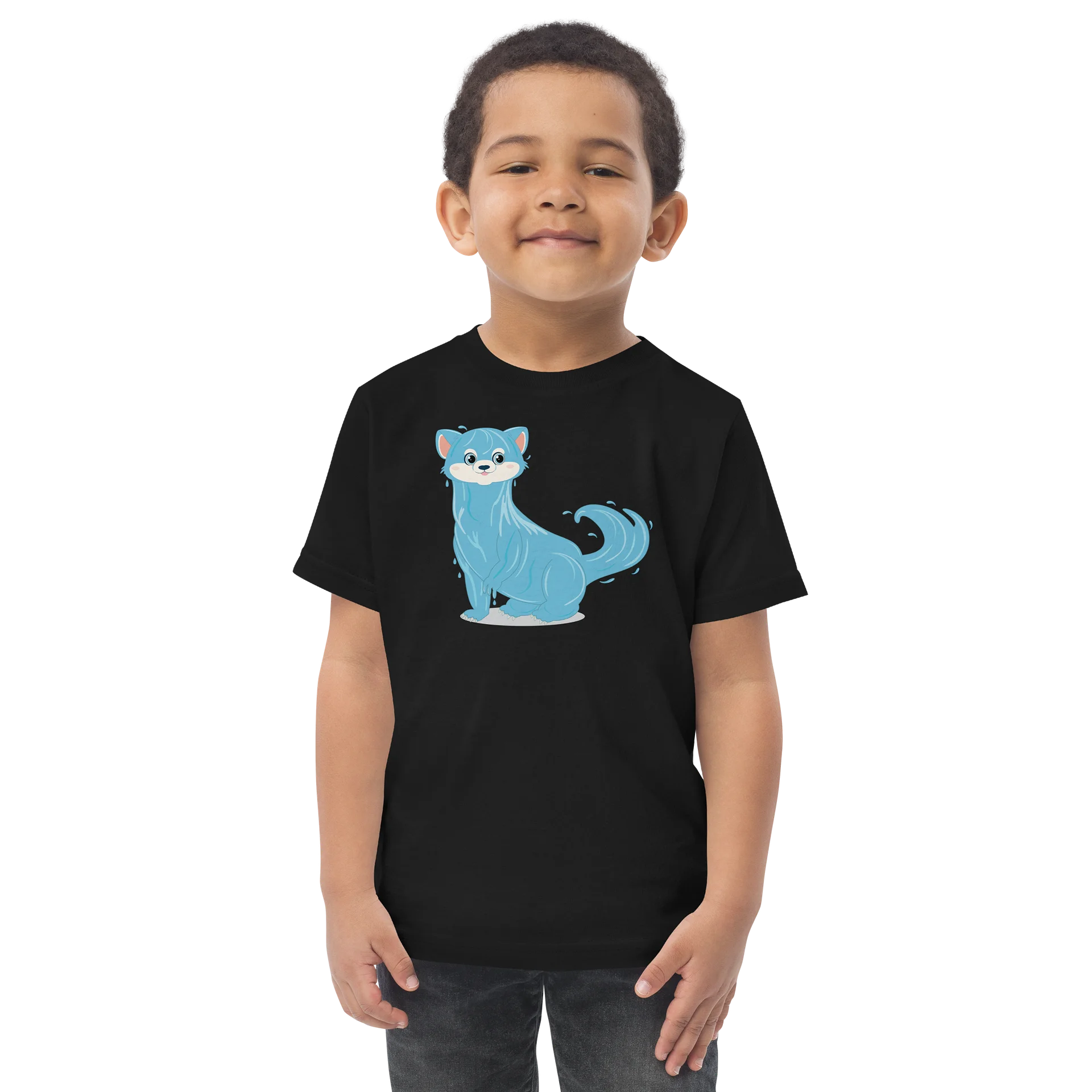 Wild Oddities Water Stoat Jersey T-Shirt product image (1)