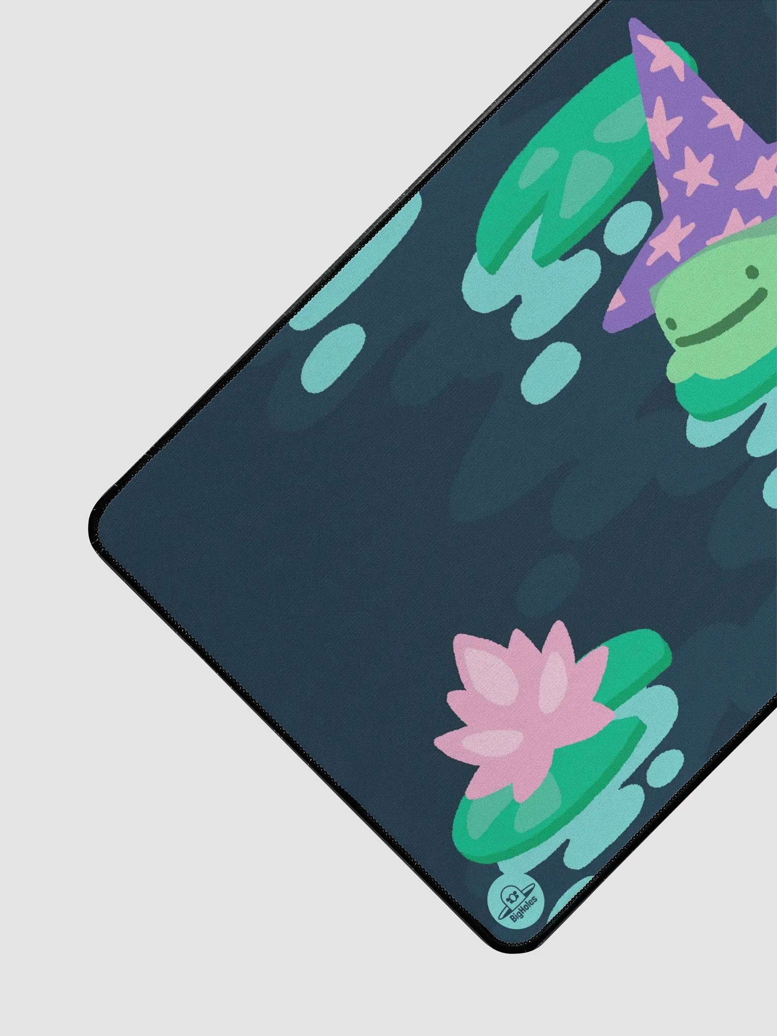 Frog In A Wizard Hat Mousepad product image (3)