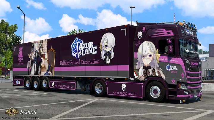 [ETS2] HMS Belfast (Folded Fascination) - Azur Lane [Combo Skin] product image (1)