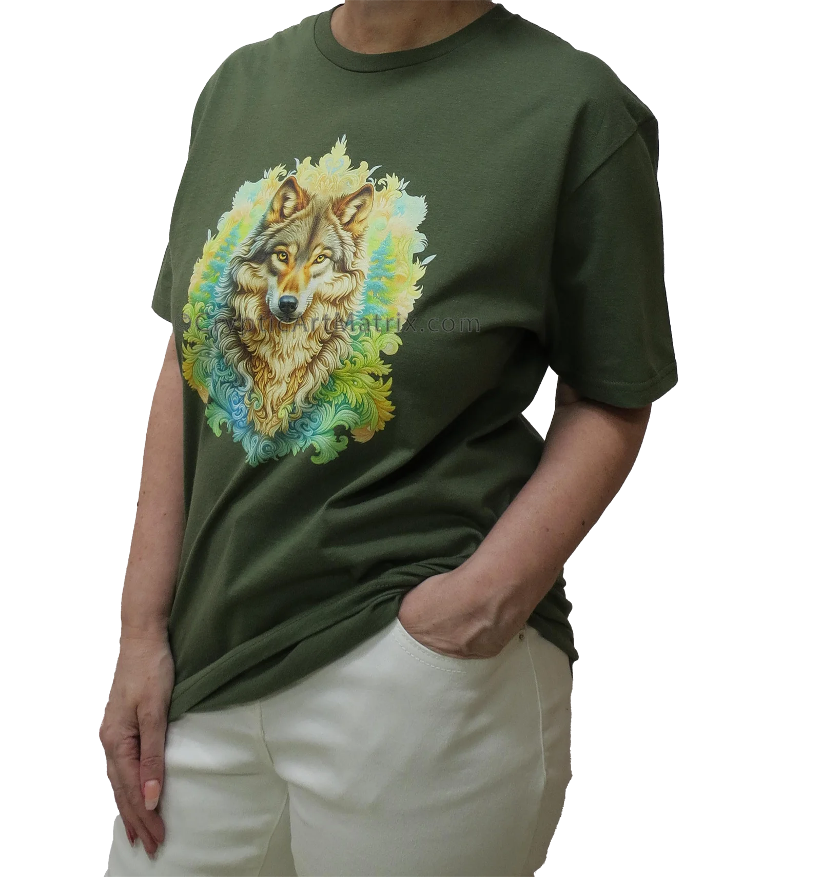 Mystic Wolf - Unisex T-Shirt product image (9)