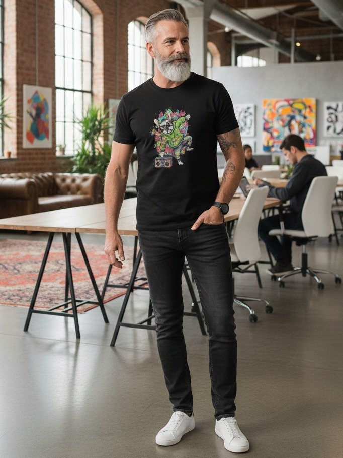 The Boombox Boss: Street Style Tee product image (2)