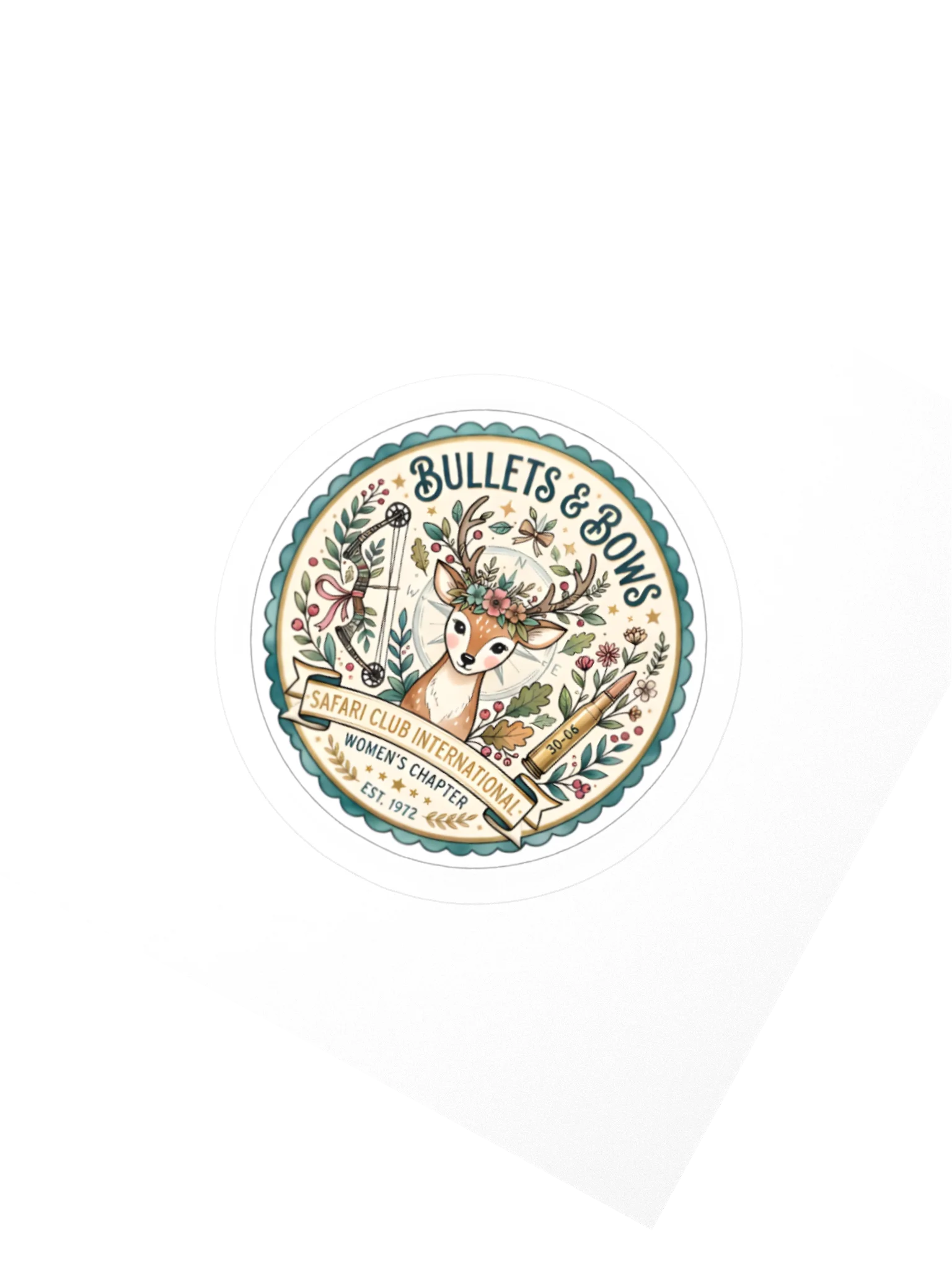 Bullets & Bows Club Sticker product image (2)