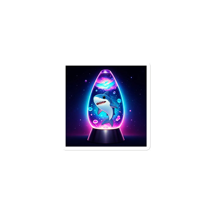 Cosmic Shark Lava Lamp Magnets product image (2)