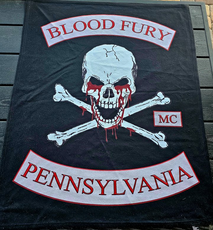 Blood Fury MC Blanket - LIMITED EDITION - (MMM27 PREORDER ONLY) product image (1)