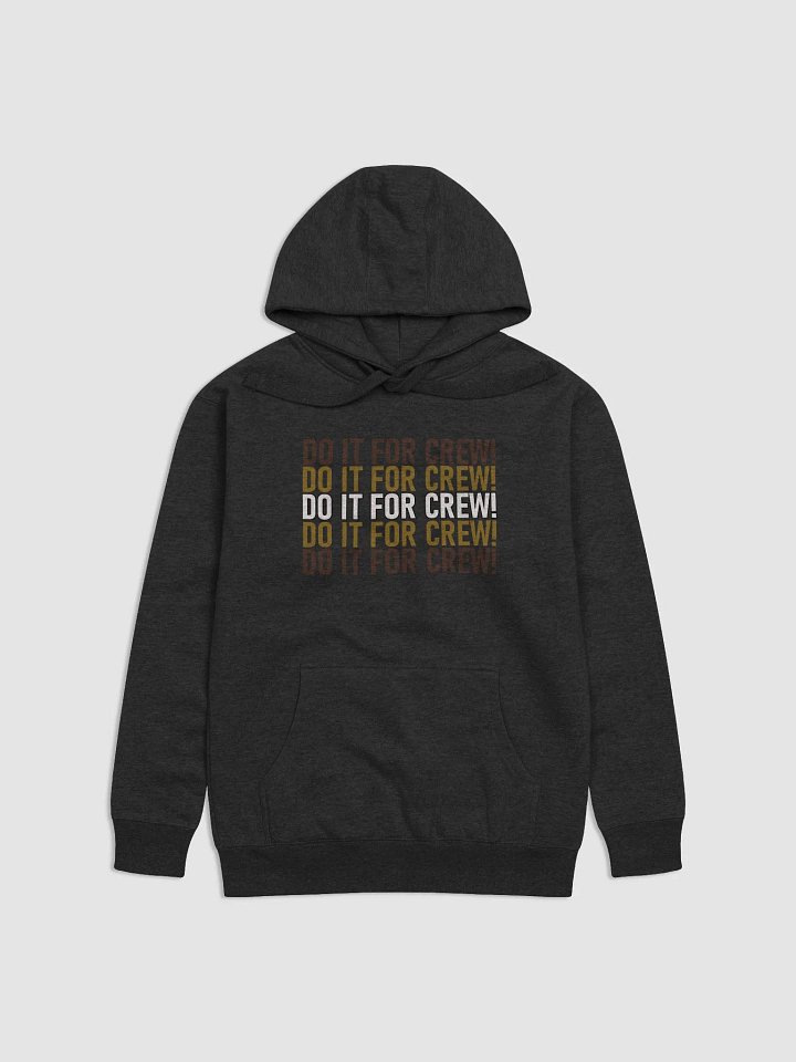 Do It For Crew - Orange Ombre Hoodie product image (1)