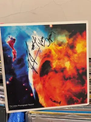 Ricci Rucker – The Utility Phonograph Record 1 (2003) Signed by the legendary @RUCKAZOID 