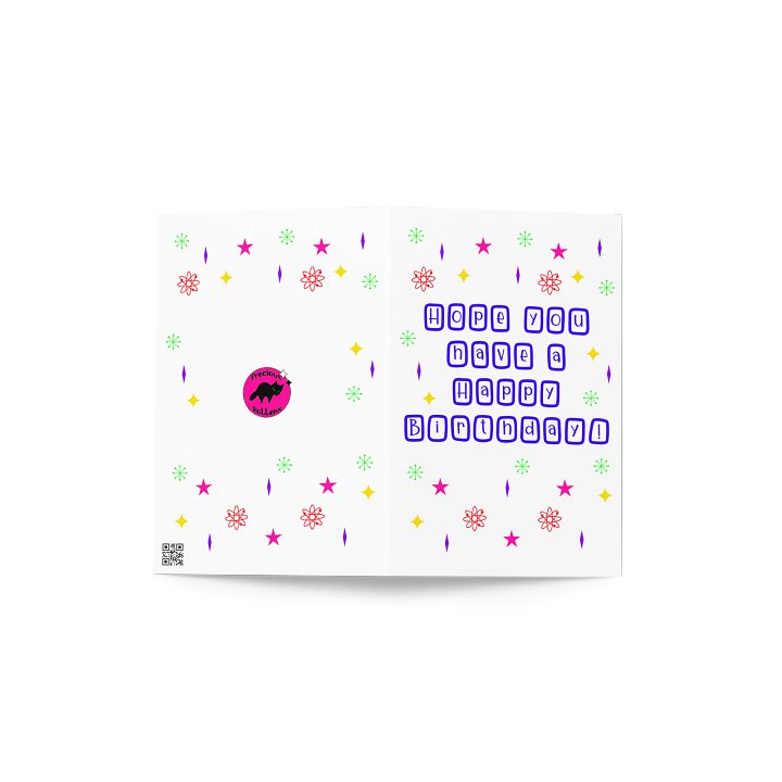 Mid Mod Elements Birthday Card product image (2)